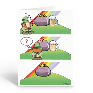 Lucky Rainbow - St. Patrick&#39;s Day Cards - 12 St. Patrick&#39;s Day Cards and Envelopes - 18051