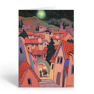 A Journey to the Nativity Scene Christmas Card - 18 Holiday Cards & 19 Envelopes - 20189