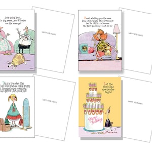 Funny Birthday Card Assortment Cards 12 Cards 13 Envelopes 709 image 4