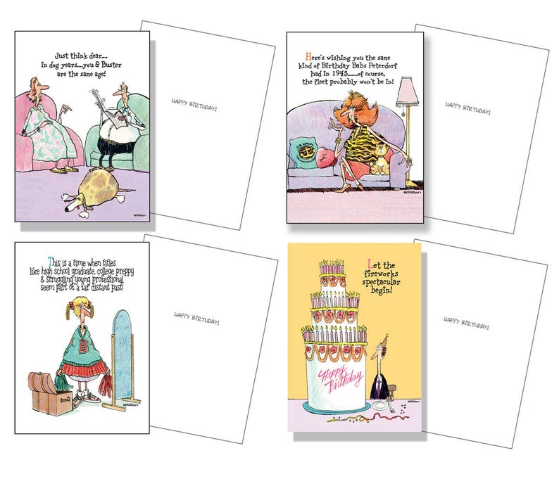 Funny Birthday Card Assortment Cards 12 Cards 13 Envelopes 709 image 4