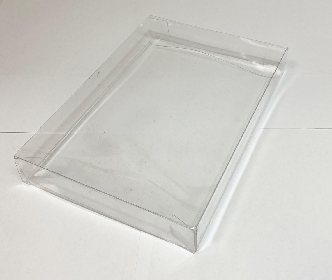 25 A2 Clear Plastic Greeting Card Boxes Set of 25 5 3/8 x 1 Etsy