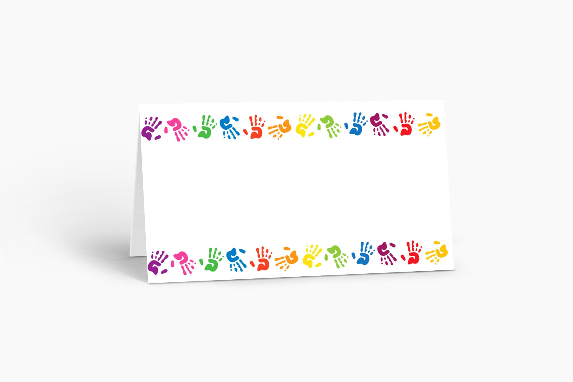 Handprint Border