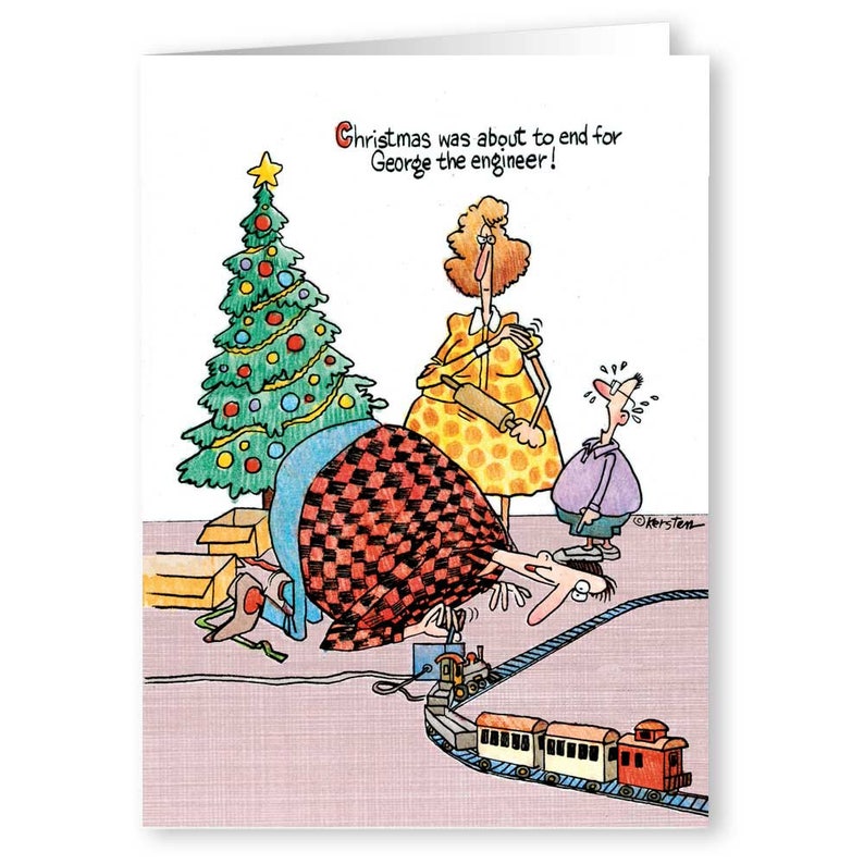 Funny Christmas Card Packs 