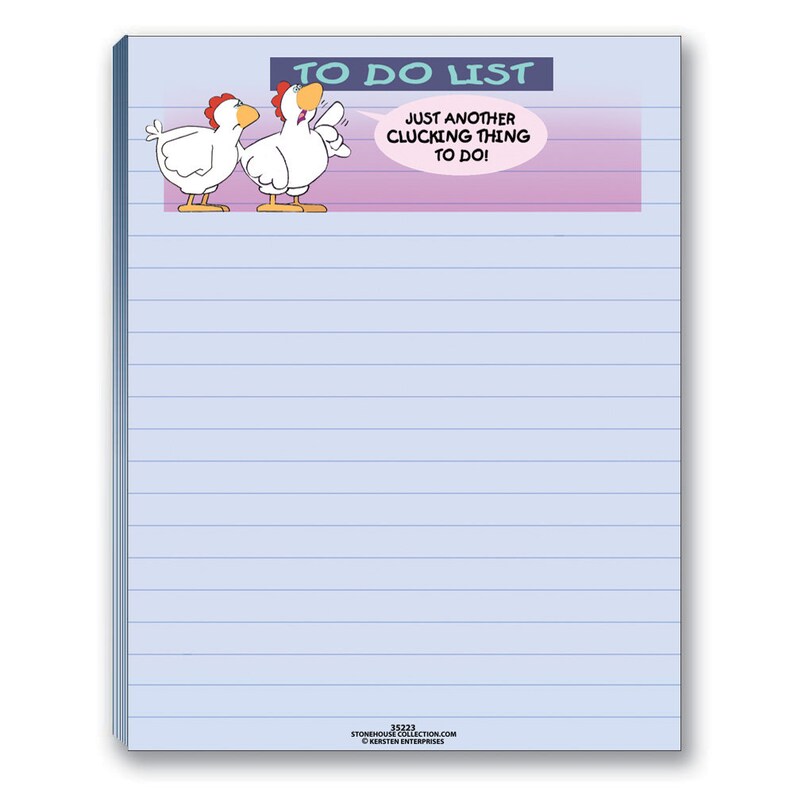 Funny Notepad Assorted Pack 4 Funny Office Notepads 662 Etsy