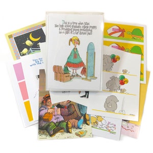 Funny Birthday Card Assorted Pack - 18 Cards & Envelopes - 5x7 Folded Cards - Boxed Card Set - 732