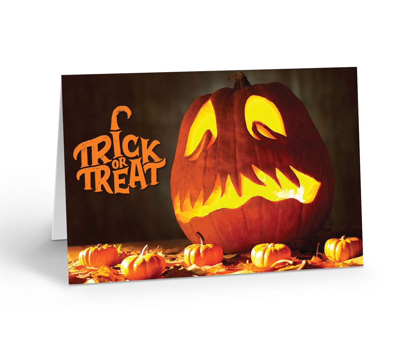 Fun Assorted Halloween Blank Note Card - 12 Note Cards and Envelopes ...