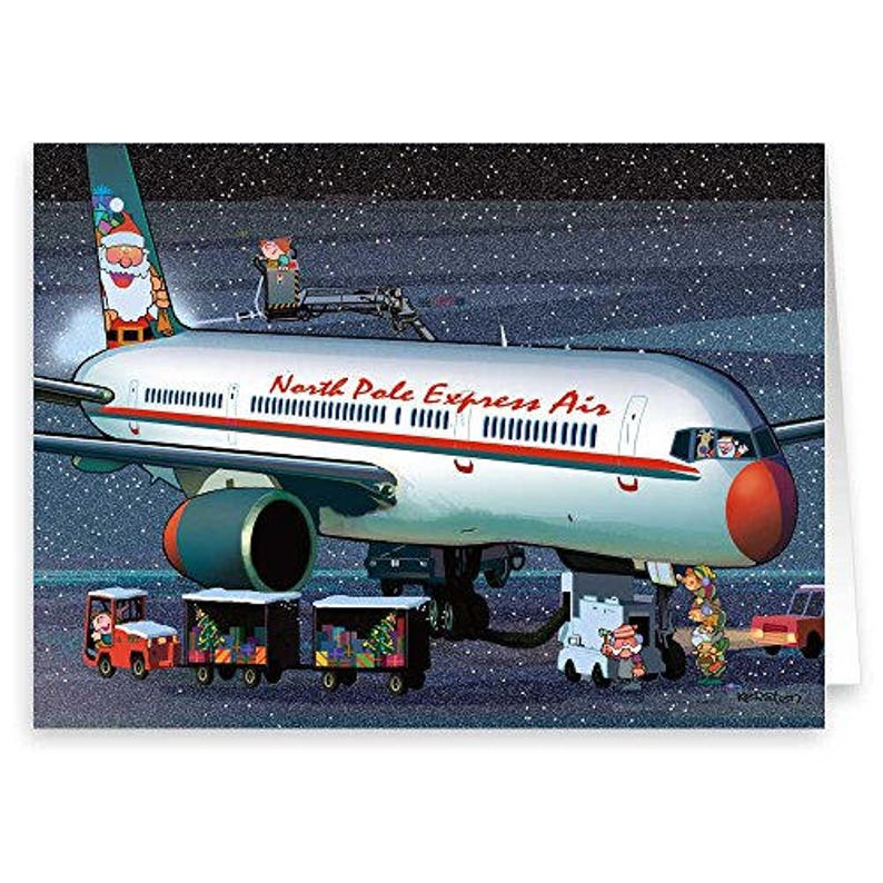 Aviation Christmas Cards 