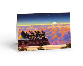 Grand Canyon Overlook Christmas Card  - 18 Western Cards and Envelopes - 40061