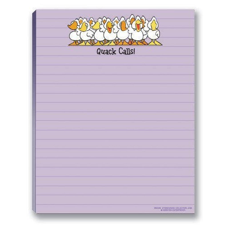 Quack Calls Funny Notepad 35006
