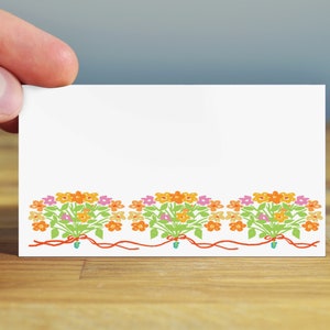 Floral Place Cards - 25 Guest Seating Name Cards - Floral Table Tents - Place Cards -77032