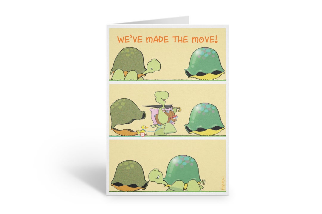 thumbnail image 2 of I've Moved - New Address Postcards - 40 Moving Postcards - B17014 2 of 12