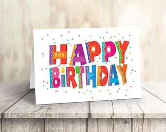 Happy Birthday Cards - 18 Cards and 19 Envelopes - Bulk Birthday Cards - 11185
