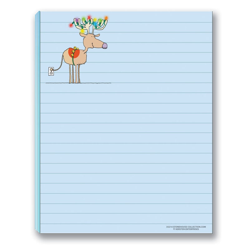 Assorted Christmas Notepads 4 Funny Christmas Notepads 652 Etsy