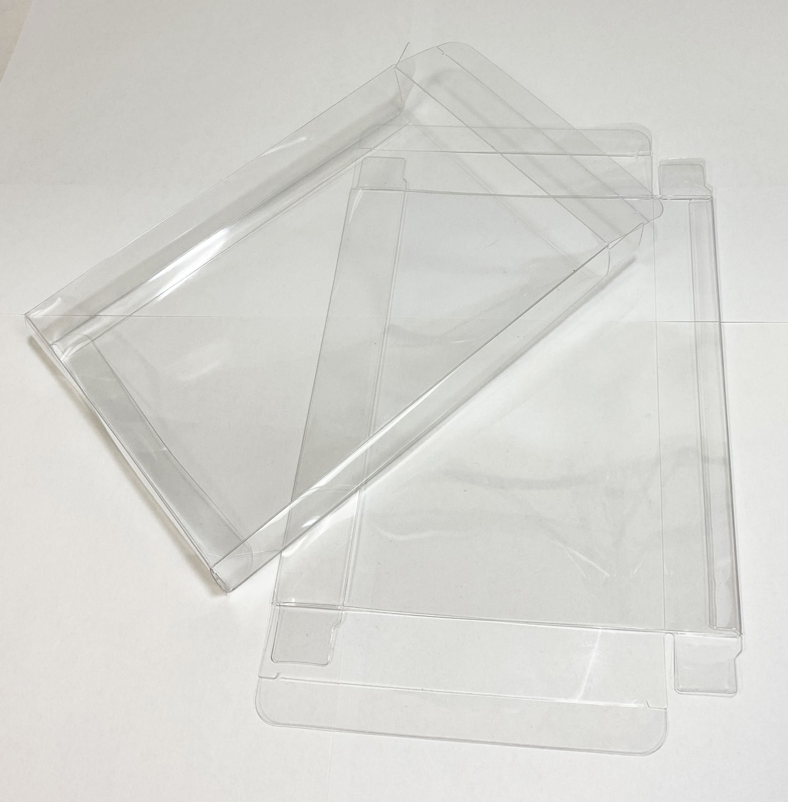 25 A2 Clear Plastic Greeting Card Boxes Set of 25 5 3/8 x 1 Etsy