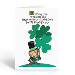 Irish Luck - St. Patrick&#39;s Day Cards - 12 St. Patrick&#39;s Day Cards and Envelopes - 18058