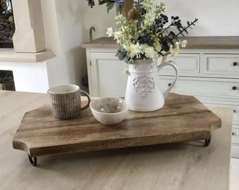 Rustic Wooden Chopping Board , Serving Tray ,Mango Wood Serving Board Kitchen