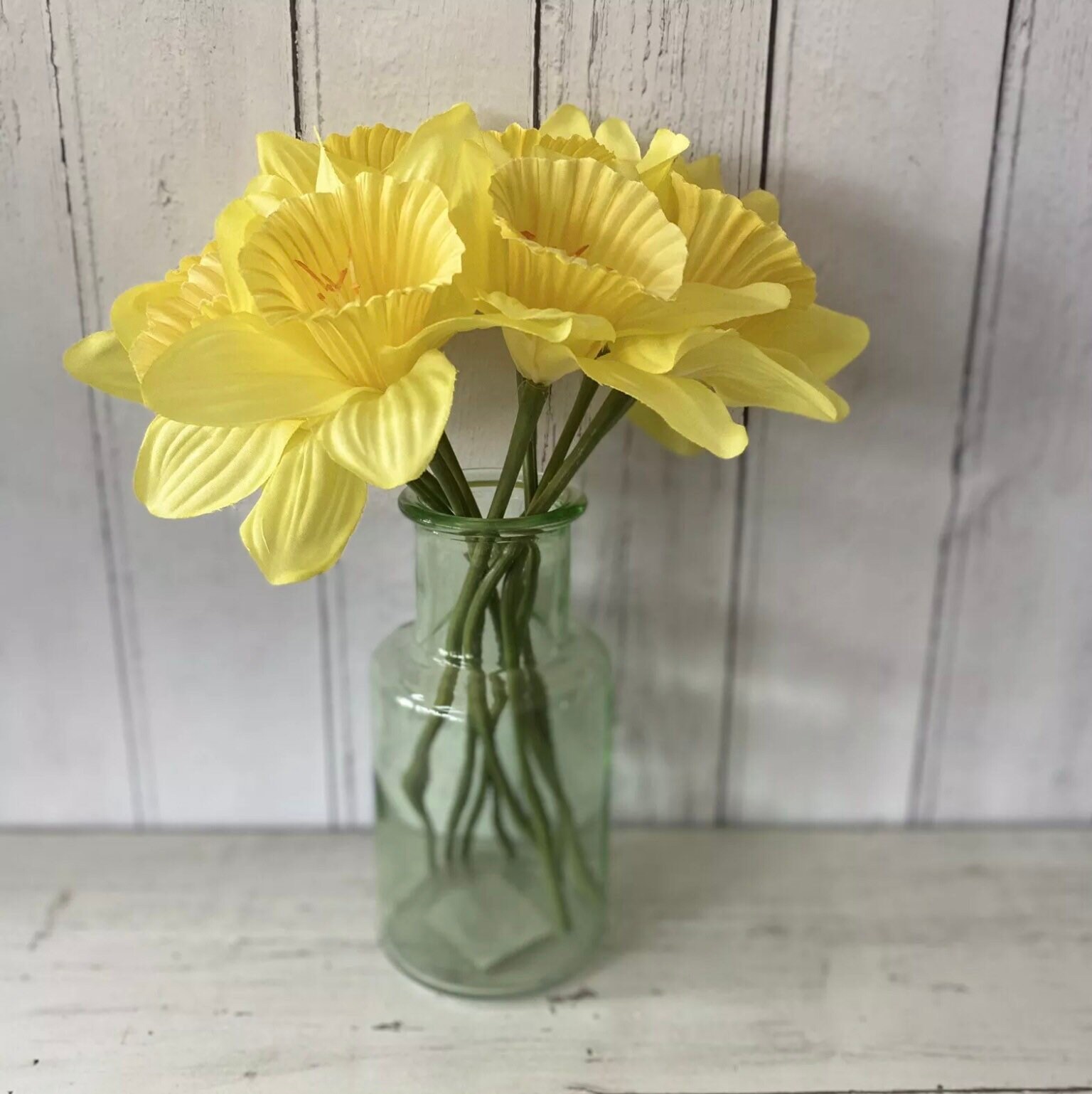 Realistic Artificial Daffodil Bunch Silk Daffodil Posy in Etsy