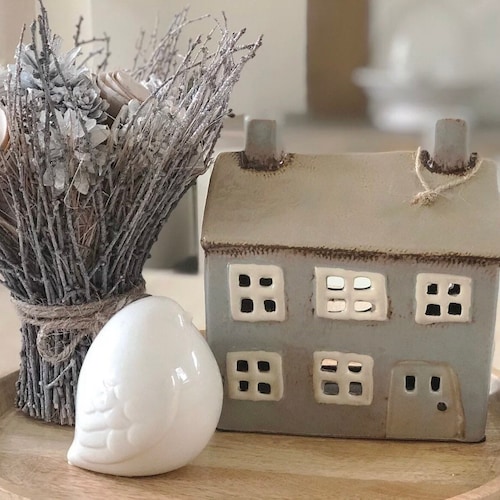 House Tea Light Holders Etsy UK