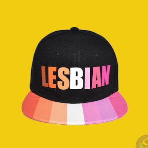Boné lésbico comunitário - Chapéu lésbico, Bandeira lésbica, Boné lésbico, Orgulho lésbico, Presentes LGBT, Presentes para lésbicas, Orgulho Queer