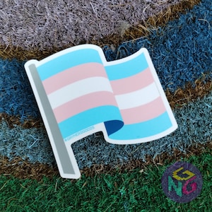 Transgender Sticker, Trans Sticker, Transgender Decal, Transgender Gifts, Trans Car Decal, Transgender Flag, Transgender Pride, Trans FTM