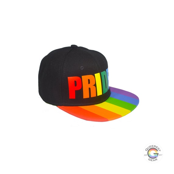Gay Pride Snapback Hat Queer Pride Gay 