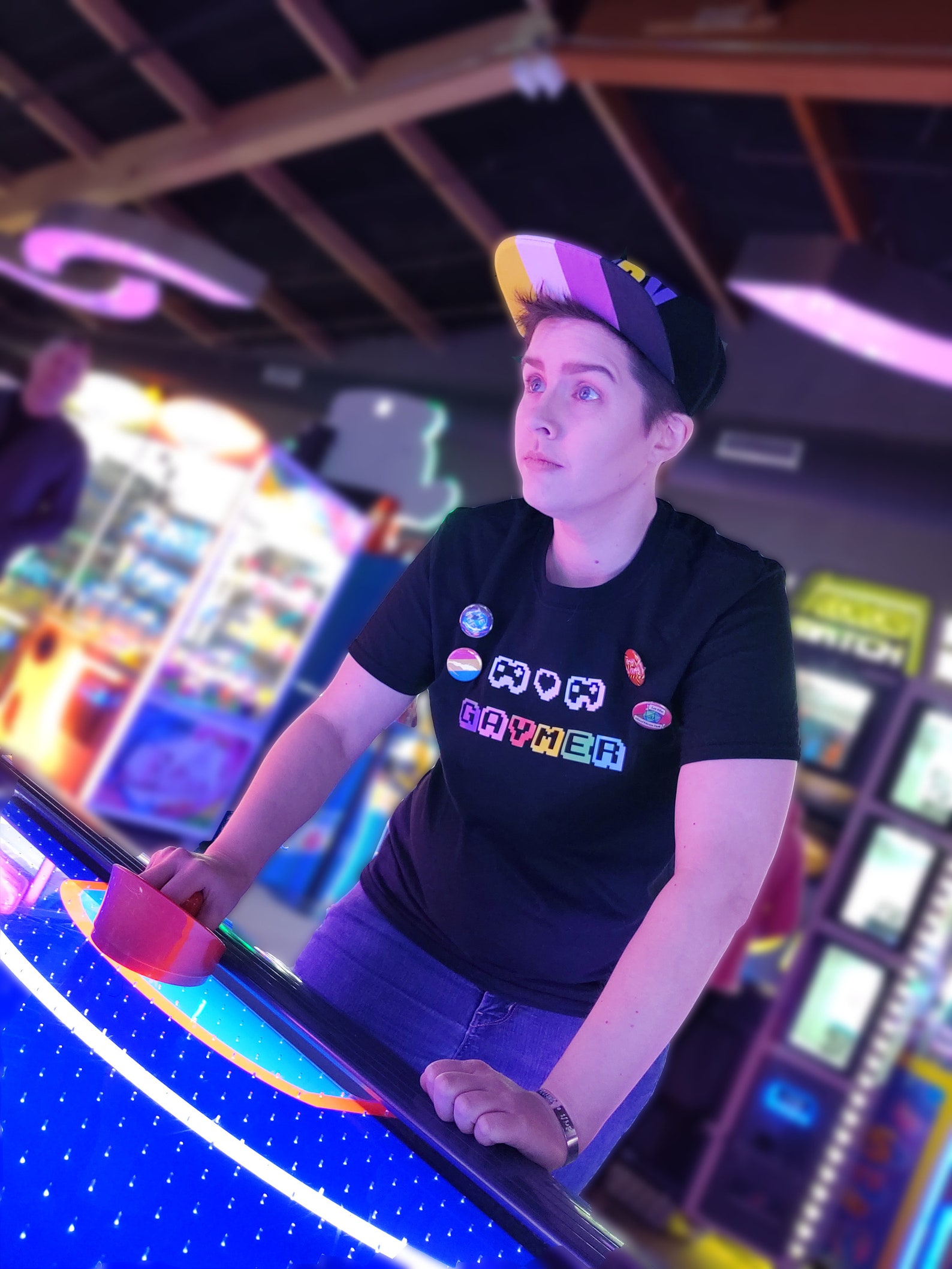 Nonbinary Pride Snapback Hat Nonbinary Snapback Nonbinary | Etsy