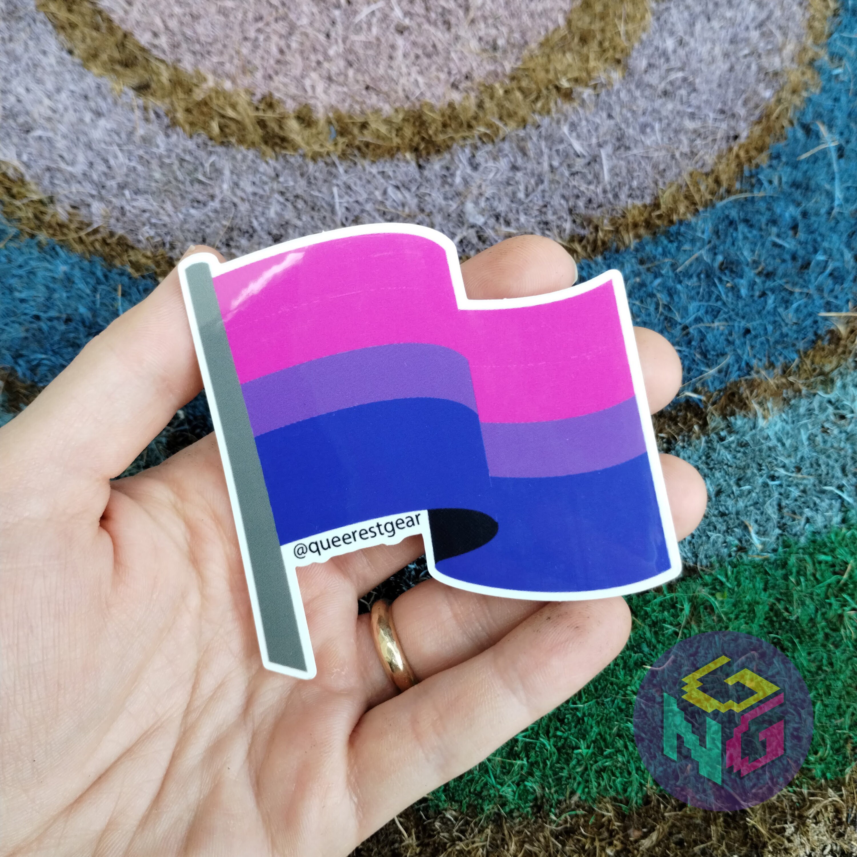 Bisexual Sticker - Bisexual Pride, Bi Sticker, Bi Decal, Bisexual Car ...