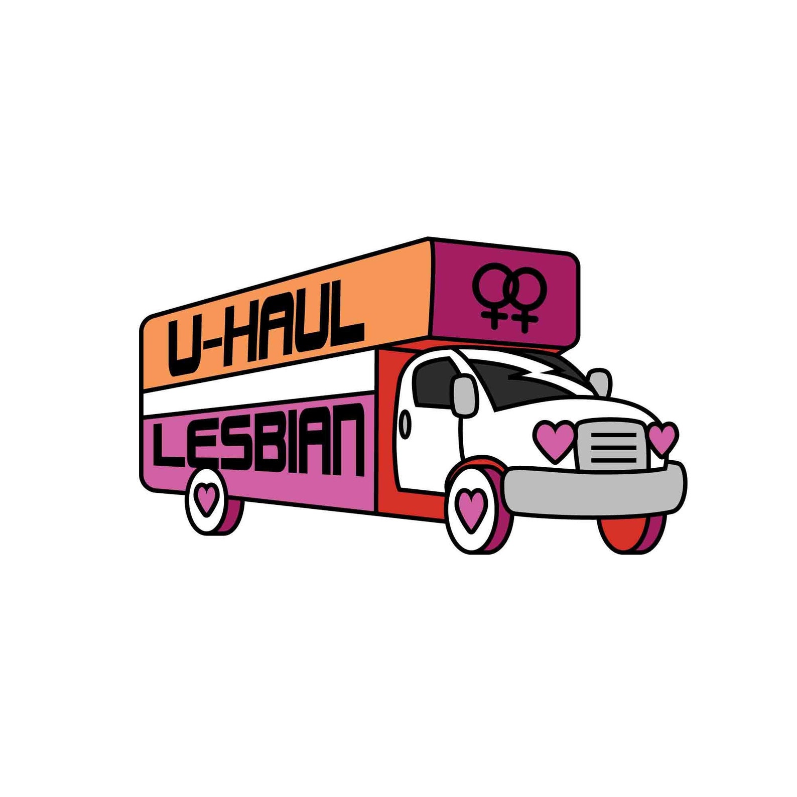 Lesbian Shirt UHaul Lesbian Lesbian Gifts for Girlfriend | Etsy