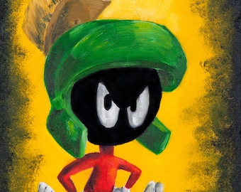 Marvin the Martian (ORIGINAL PAINTING)