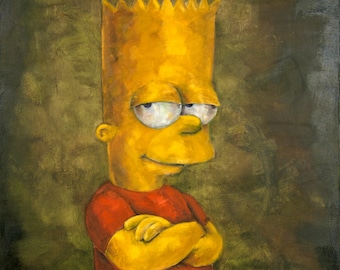 Bart Simpson (ART PRINT)