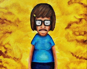 Tina Belcher from Bob’s Burger (ORIGINAL PAINTING)