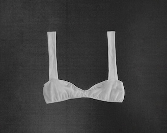 Sheer Mesh Bralette - Balconette bra Lingerie