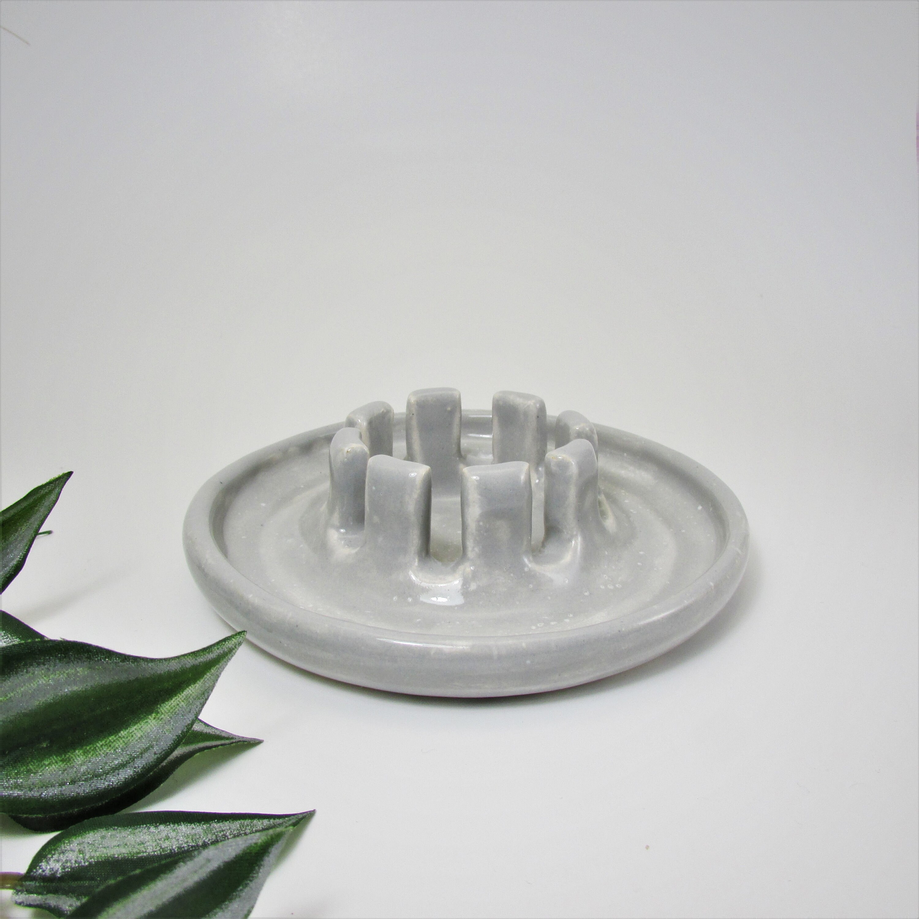 Handmade Pottery Ring holder. Ceramic Ring dish. Jewelry Ring Etsy