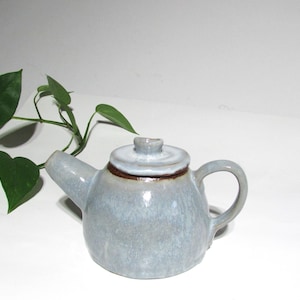 Handmade Ceramic Teapot: Farmhouse Style Pottery, 14 oz