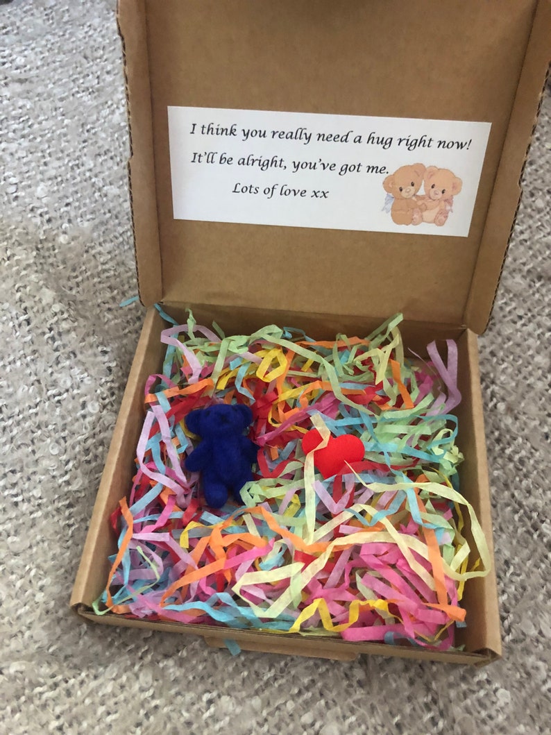 Hug in a box virtual hug gift present Pocket Hug Isolation ...