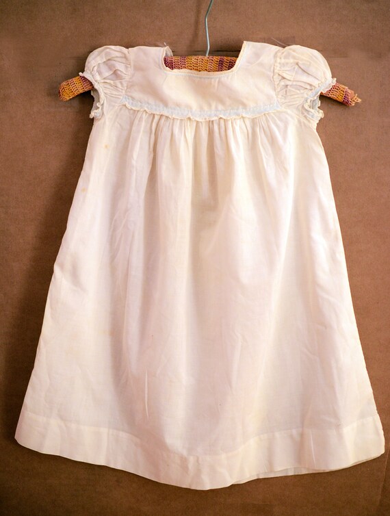 Antique Christening Dress and Handmade by the… Gem