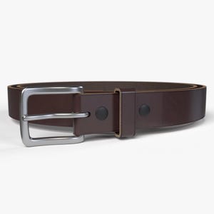 Brown Chromexcel Horween Custom Leather Belt - 1.25&#39;&#39; W - Made in USA