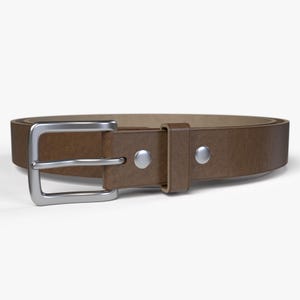 Natural Chromexcel Horween Custom Leather Belt - 1.25&#39;&#39; W - Made in USA