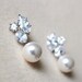 Kelsie Dabelstein reviewed Bridal Earrings, Pearl Wedding Jewelry, White Ivory Cream Swarovski Crystal Pearl Earrings, Bridesmaid Earrings,Bridesmaid Gift Jewelry E101