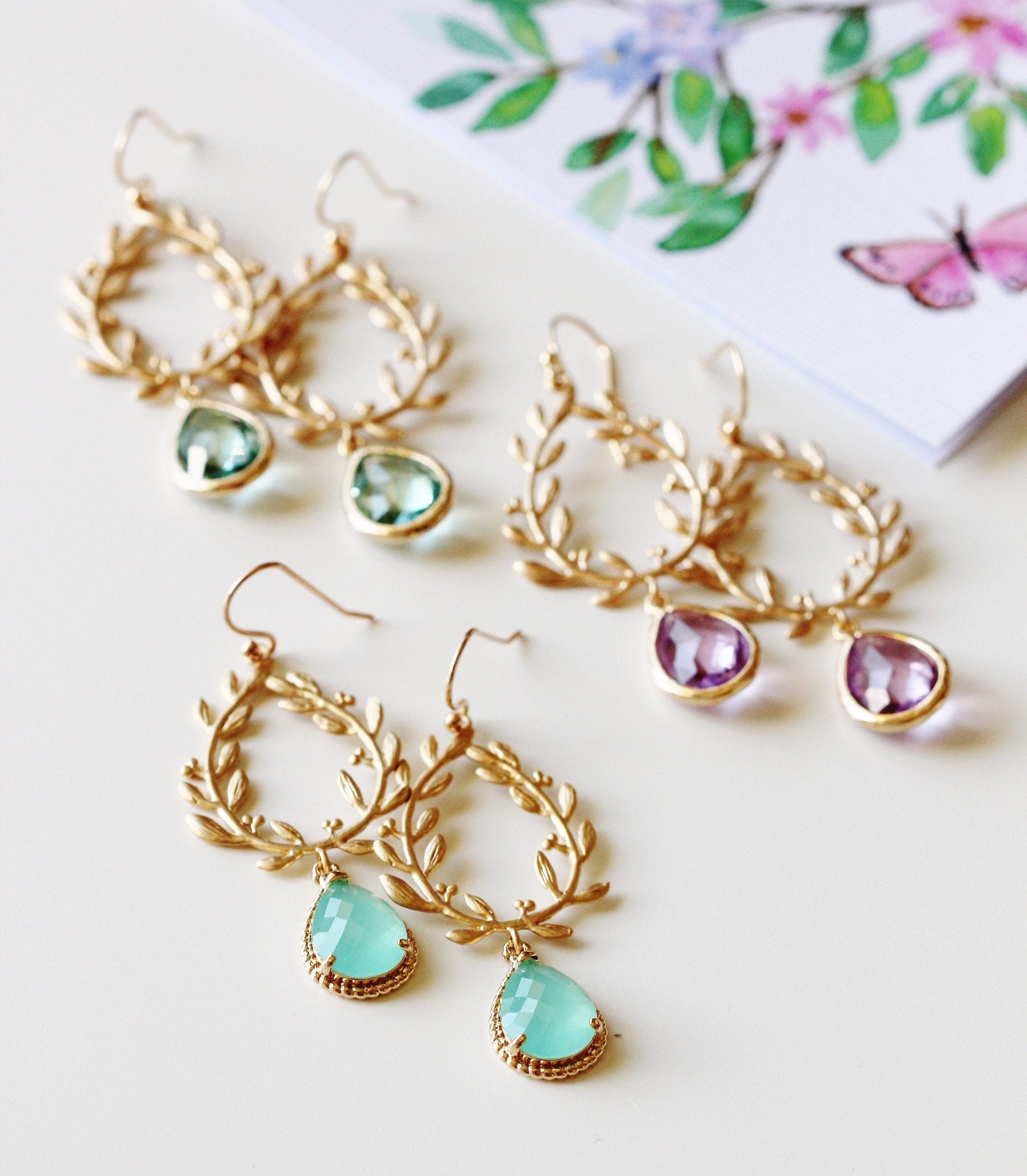boho bridesmaid jewelry