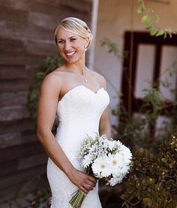 ABDOT Rhinestone Bridal Jewelry Set - Crystal Necklace Earrings Bracelet For Wedding & Special Occasions 4 thumbnail image