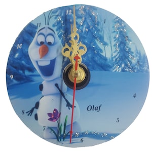 CD Clock Frozen Olaf FREE SHIPPING