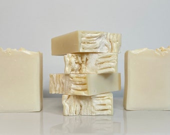 Apple Cider Handmade Lard Lye Soap, Cold Process
