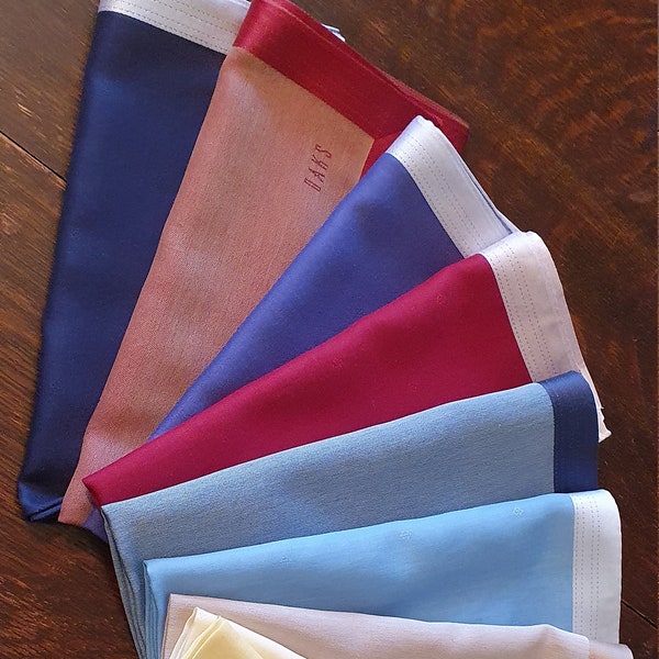 Yellow Pocket Square Etsy UK