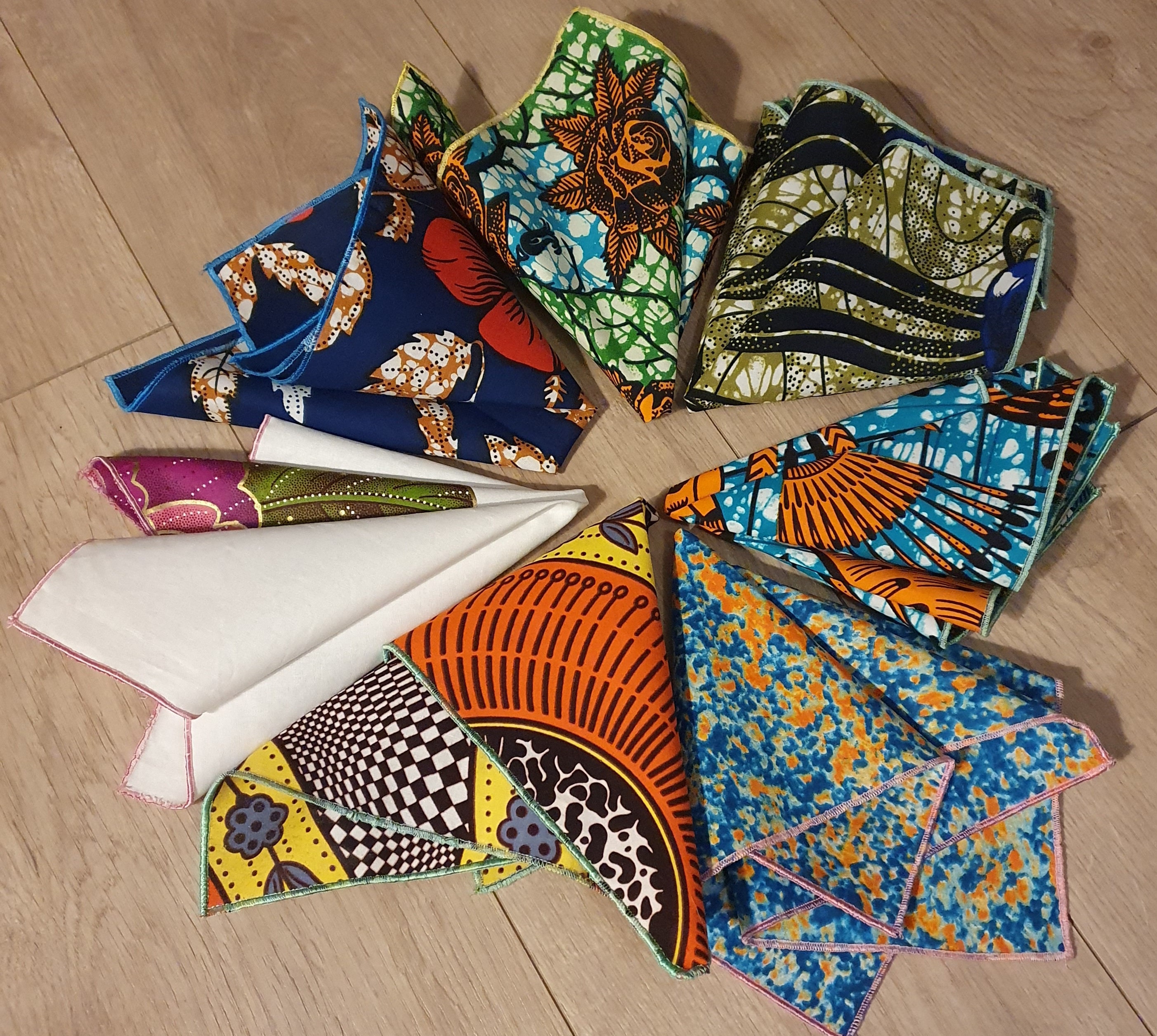 Fazzoletto da taschino firmato Italia