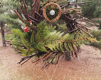 Amanita Forest Portal » Intentional Home Decor » Higher Consciousness Portal » Mushroom Wreath