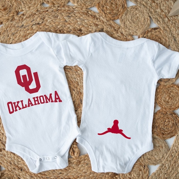 T-shirt une pièce ou pour tout-petit Oklahoma Sooners