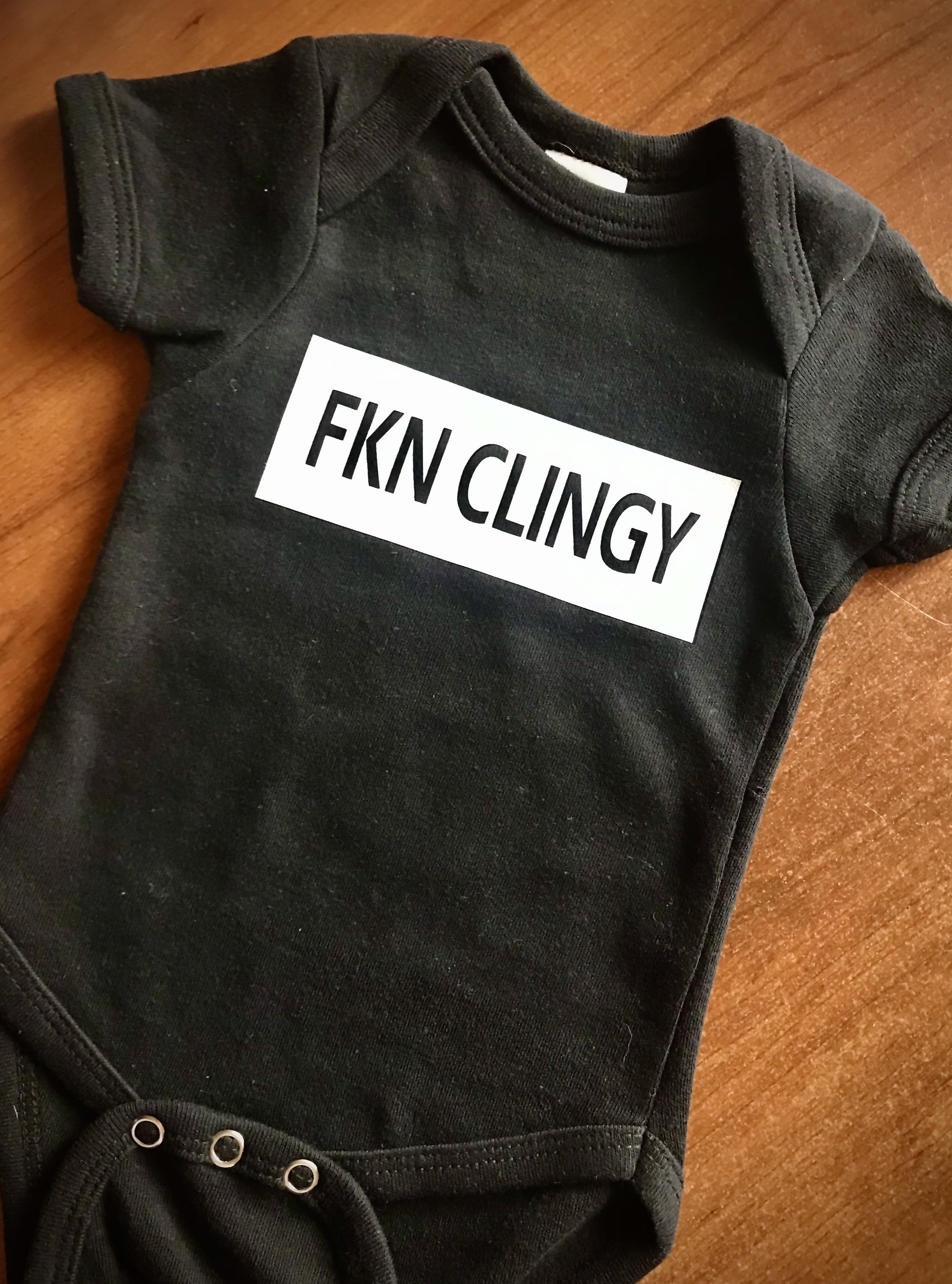Fkn clingy hotsell baby suit