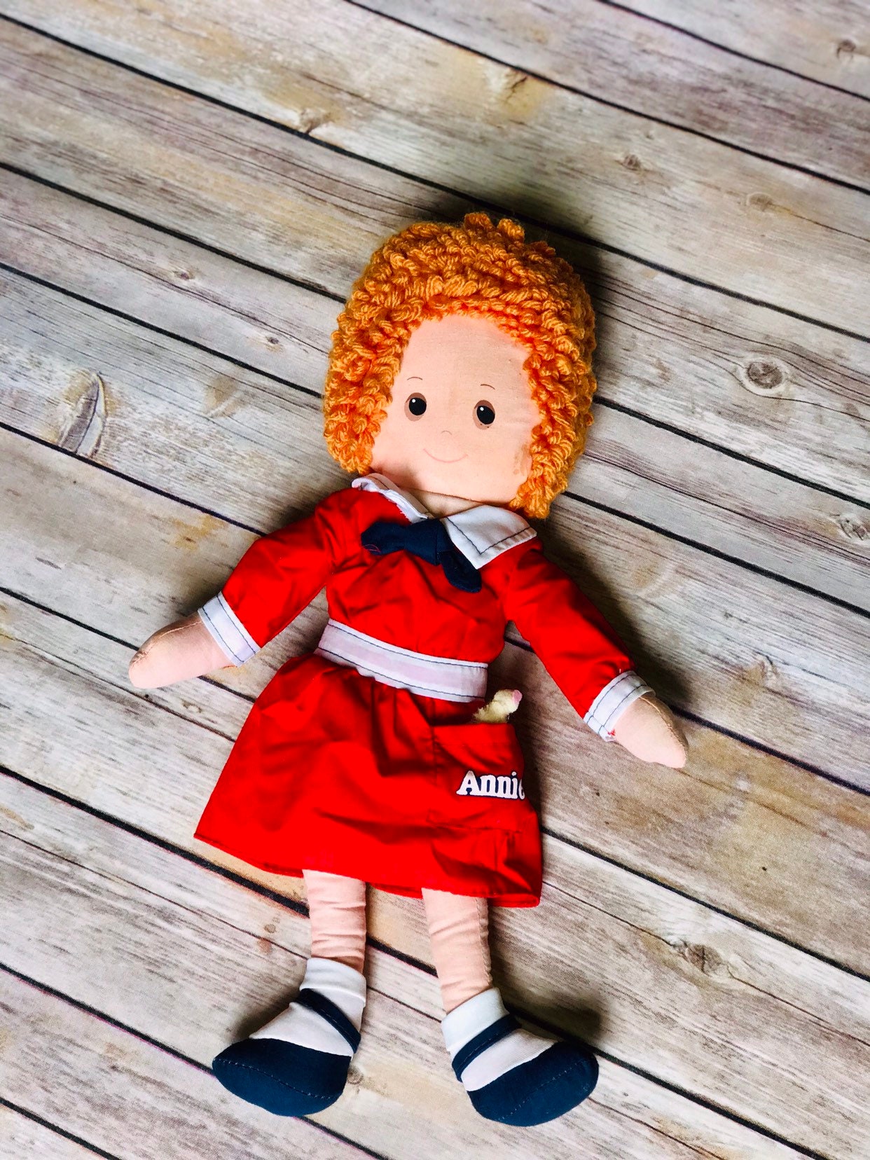 vintage orphan annie doll
