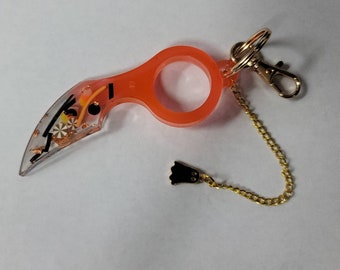 Orange Trick-or-Treat Resin LARP Cosplay Knife